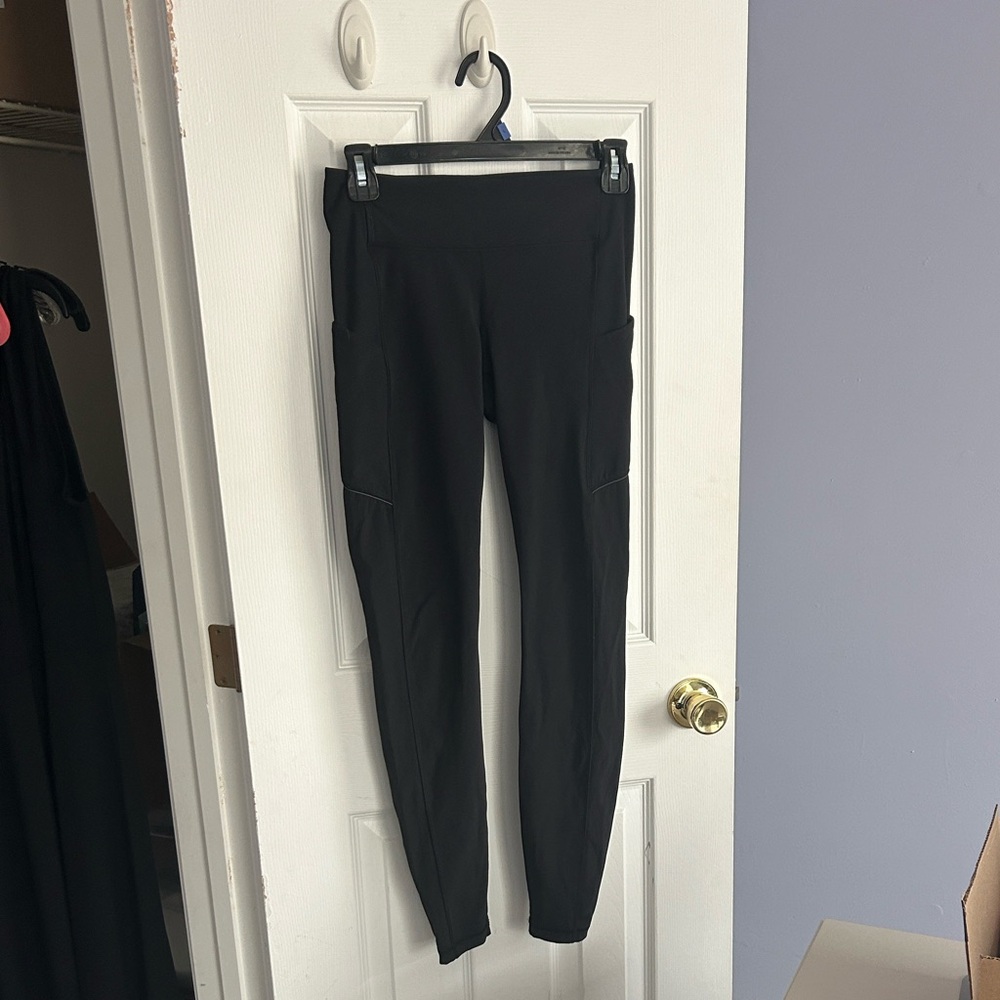 Black Lululemon Leggings with Pockets - Size Small - Picture 2 of 10